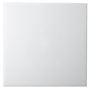 White Solid Color Woodland Animal Match Ceramic Tile