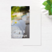 White SPA towel (Desk)