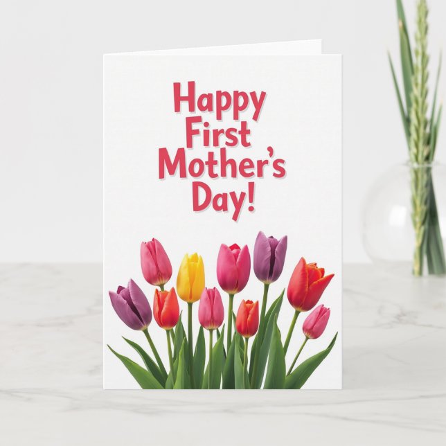 White Space Floral Card (Front)