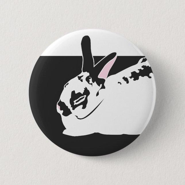 WHITE SPACE PINBACK BUTTON (Front)