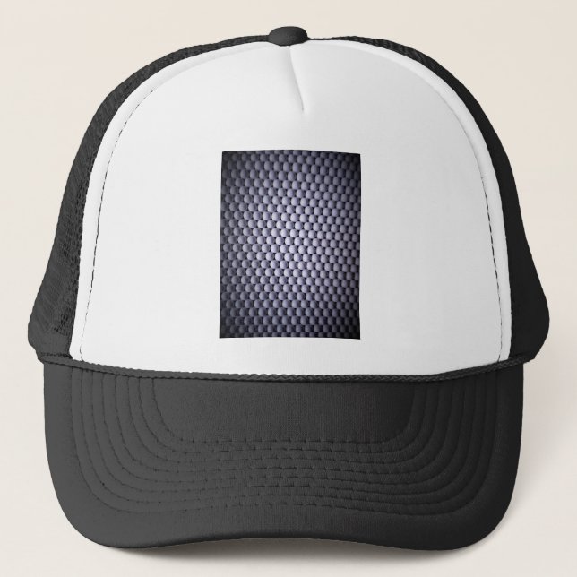 White spheres trucker hat (Front)