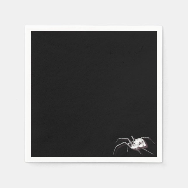 White Spider Napkins (Front)