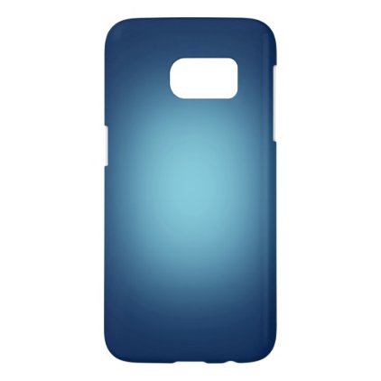 White spotlight on blue samsung galaxy s7 case