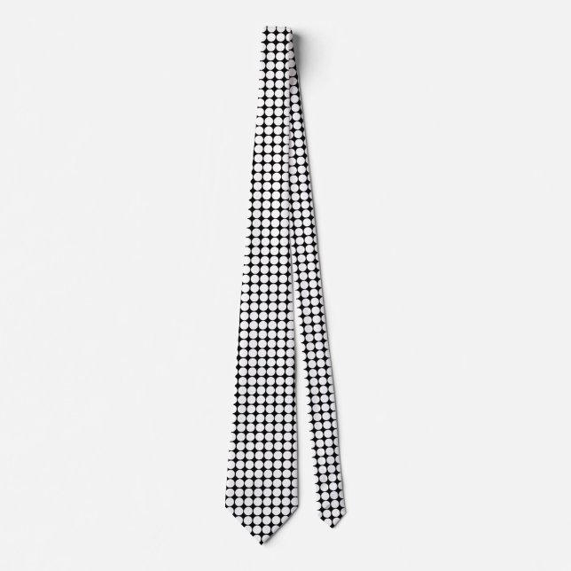 White Spots Neck Tie (Front)
