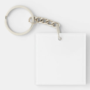 Plain Blank Keychains - No Minimum Quantity