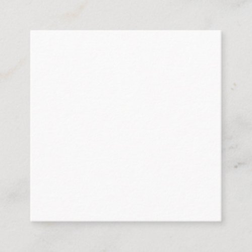 White Square Appointment Card