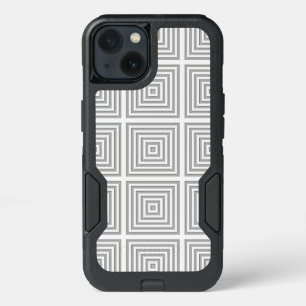 White Square Geometric iPhone 13 Case