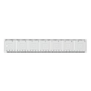 White Square Geometric Ruler