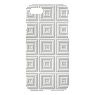 White Square Geometric iPhone SE/8/7 Case