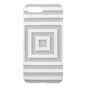 White Square Geometric iPhone 8 Plus/7 Plus Case