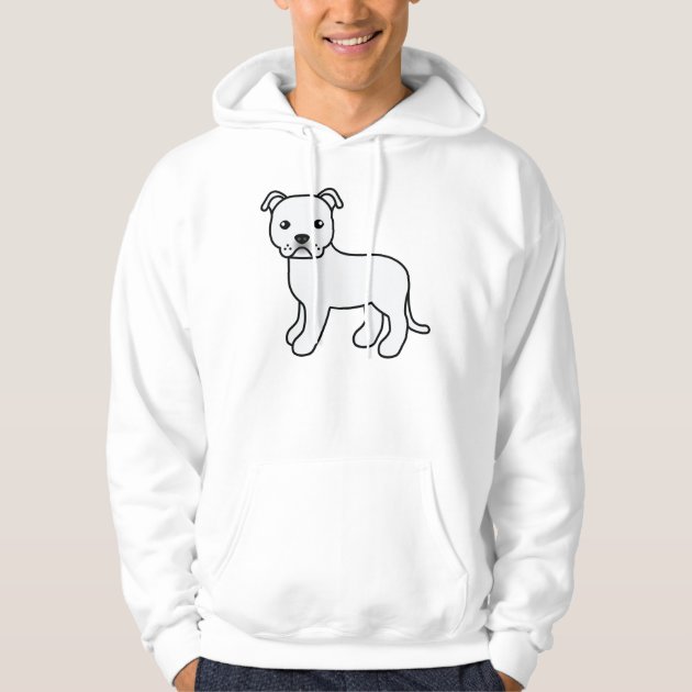 hoodie for staffordshire bull terrier