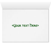 White Stag card (Inside Horizontal (Bottom))