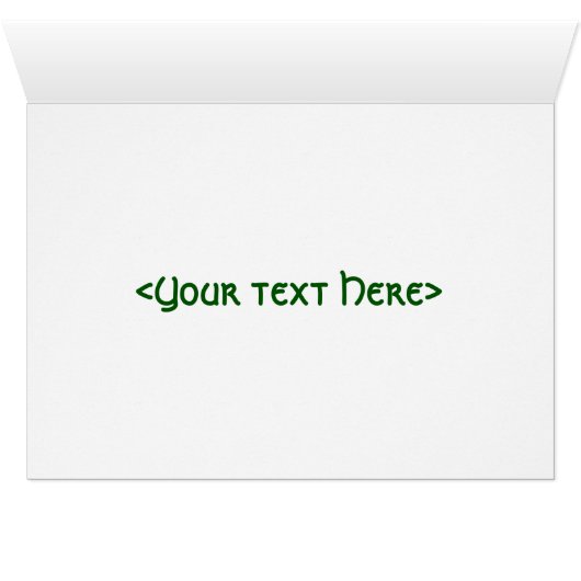 White Stag card (Inside Horizontal (Bottom))