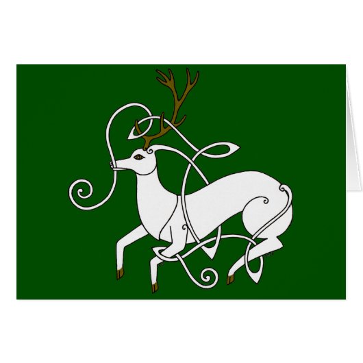 White Stag card (Front Horizontal)