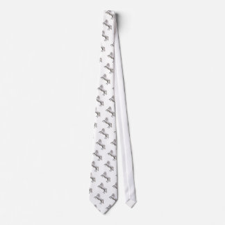 White Stallion Neck Tie