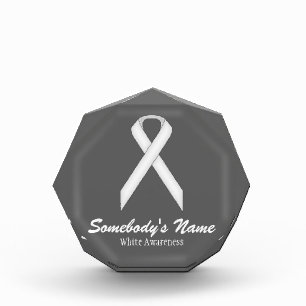 White Standard Ribbon by Kenneth Yoncich Award