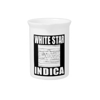 WHITE STAR INDICA DRINK PITCHER