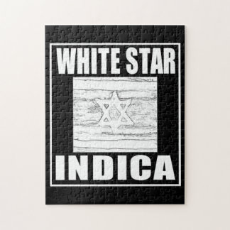 WHITE STAR INDICA JIGSAW PUZZLE