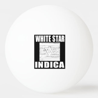 WHITE STAR INDICA Ping-Pong BALL