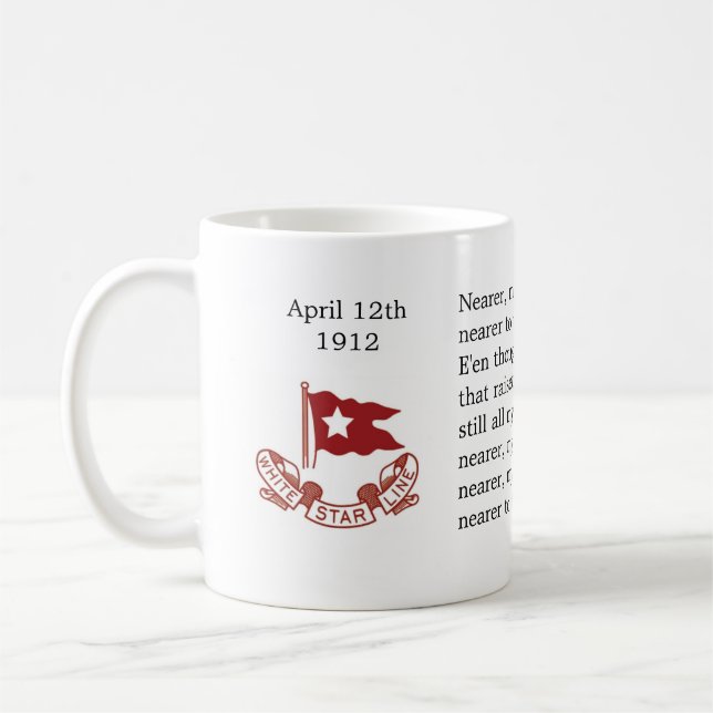 White Star Line Coffee Mug (Left)