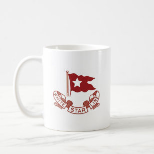 Star Coffee Travel Mugs Zazzle White Star Line Coffee Mug