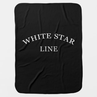 White Star Line CREWMAN'S REPLICA DESIGN TITANIC Baby Blanket