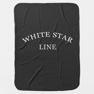 White Star Line CREWMAN'S REPLICA DESIGN TITANIC Baby Blanket
