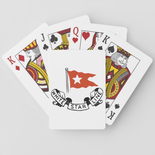 White Star Line Logo Playing Cards