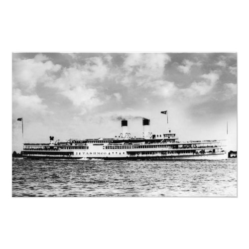 White Star Line Tashmoo Vintage Great Lakes Photo Print