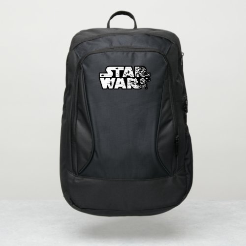 White Star Wars Logo Port Authority Backpack
