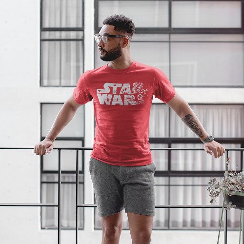 White Star Wars Logo T_Shirt