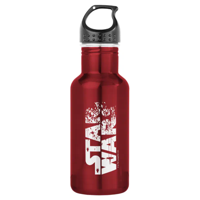 Zazzle Star Wars: The Last Jedi Logo Water Bottle