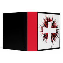 WHITE STARBURST CROSS