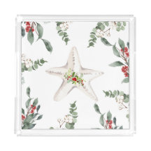White Starfish Beach Christmas Holiday