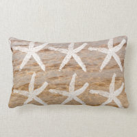 White Starfish Patterns Water Nautical Sandy Beach
