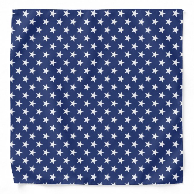 White Stars Bandana (Front)