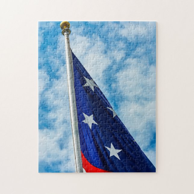 White Stars Jigsaw Puzzle (Vertical)