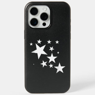White Stars Star-Pattern-Design Costume Gift iPhone 15 Pro Max Case