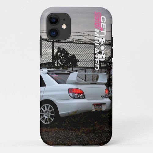 White STi Iphone 5 case