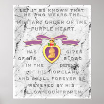 White Stone "PURPLE HEART"