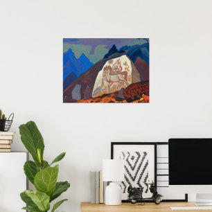 White Stone, Signs of Chintamani by Roerich