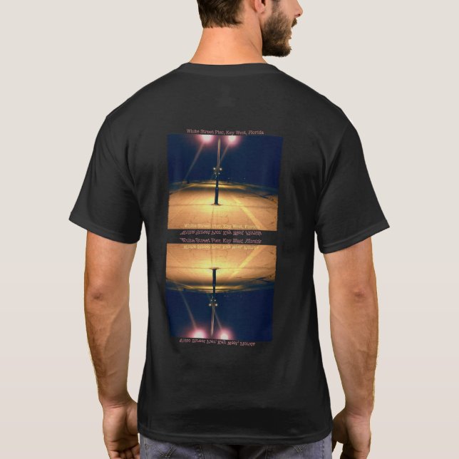White Street Pier, Key West T-Shirt (Back)