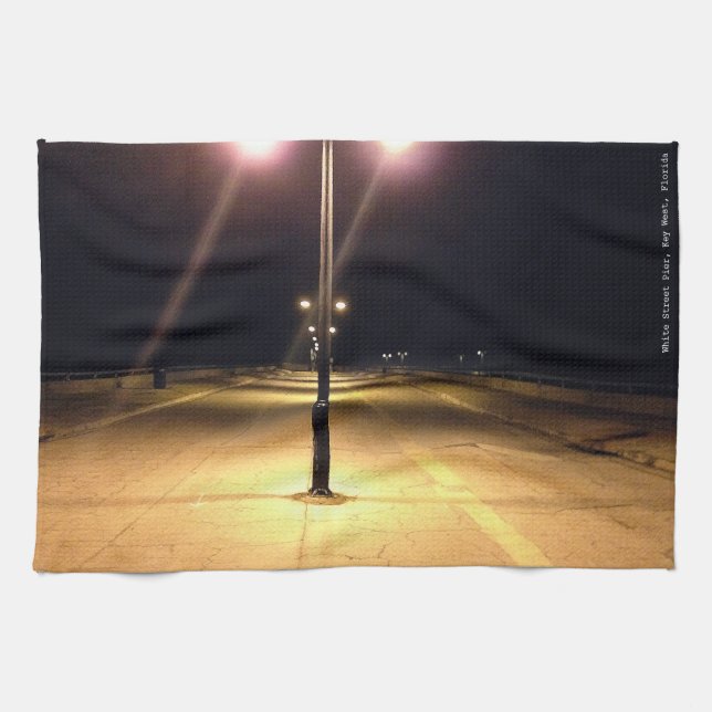 White Street Pier, Key West Towel (Horizontal)