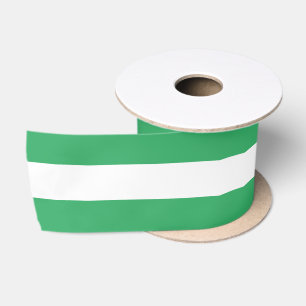 White Stripes Pattern {pick your background color} Satin Ribbon