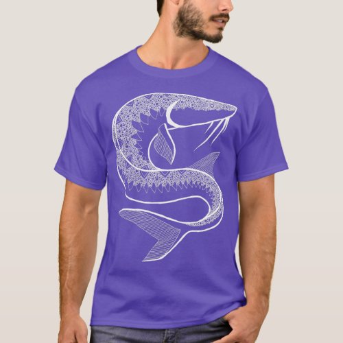 White Sturgeon Fish T_Shirt