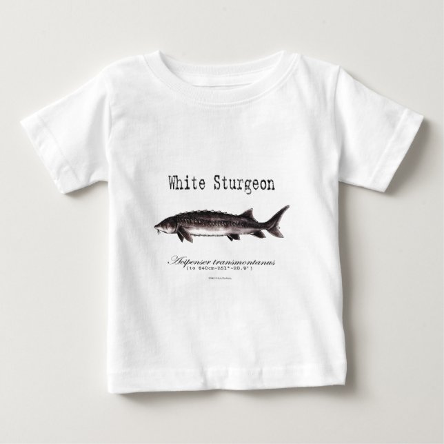 White Sturgeon Titled items Baby T-Shirt (Front)