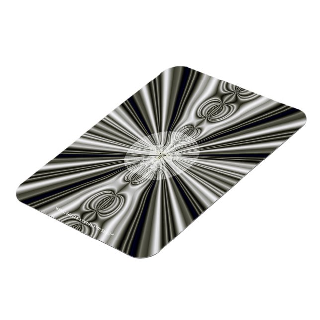 White Sun Magnet (Left Side)