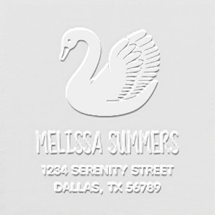 White Swan Address V2 Embosser