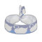 White Swan Artisan Crochet Print Elastic Wristband