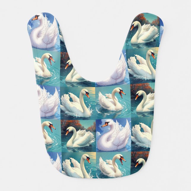 White Swan Bib (Front)